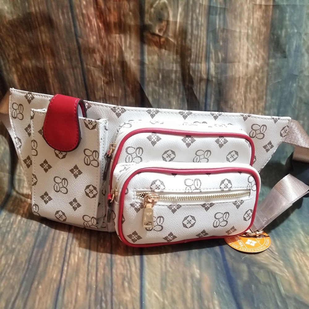 Monogram waist Fanny pack and cell phone holder - Picture 2 of 7